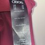 ASOS Burgundy Dress with Tie-neck. Image 6