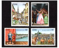 1987 Ireland Festivals Commemorative Stamps Mint Never Hinged (MNH)