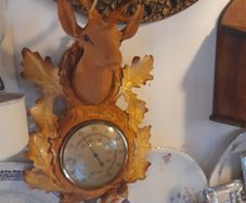 1950's Kitsch Thermometer Stag Head