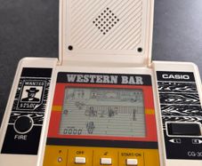 Vintage Video Game Western Bar