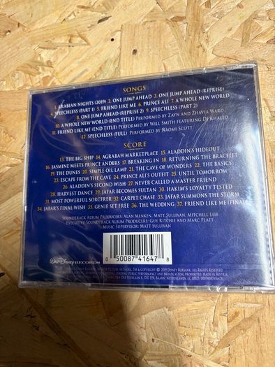 Disney CDs Frozen 2 Lion King and Aladdin brand new and sealed
