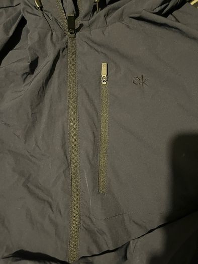 Calvin Klein Golf Hooded rain wind Jacket Navy
