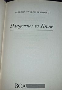Dangerous to Know