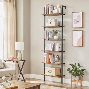 New 6 Tier Ladder Bookshelf - FREE P&P
