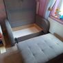 Sofa bed, small double, excellent condition. Image 8