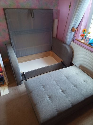 Sofa bed, small double, excellent condition.