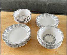 Plates & Bowls 24Pc