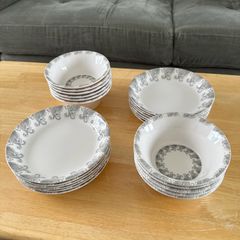Plates & Bowls 24Pc