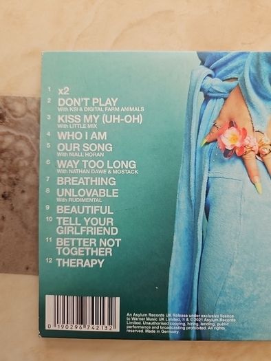 Anne-Marie CD - Therapy