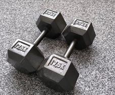 Hex Dumbbell Pair