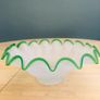 Vintage Art Glass Hand Blown Fruit Bowl Image 2