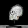 Hand Carved Mother of Pearl Shell - Human Skull Image 6