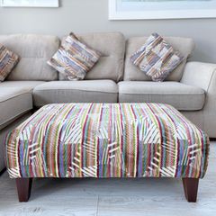 Corner Sofa LHS with foot stool & matching cushions