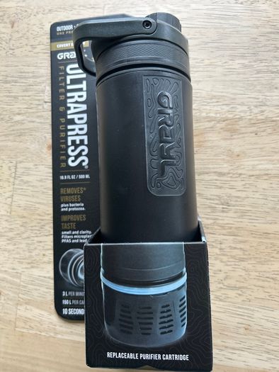 Grayl Ultrapress Filter & Purifier Waterbottle