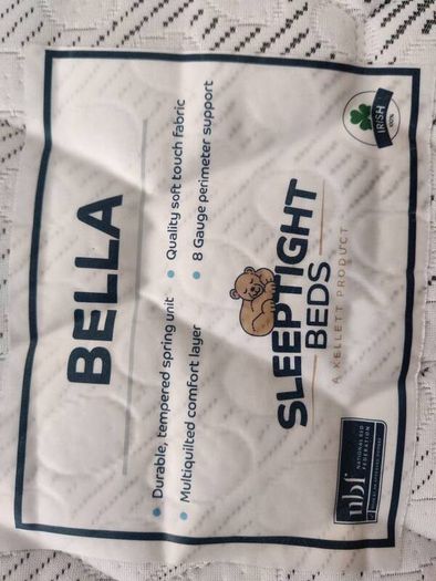 Brand new double bed & mattress 4x6