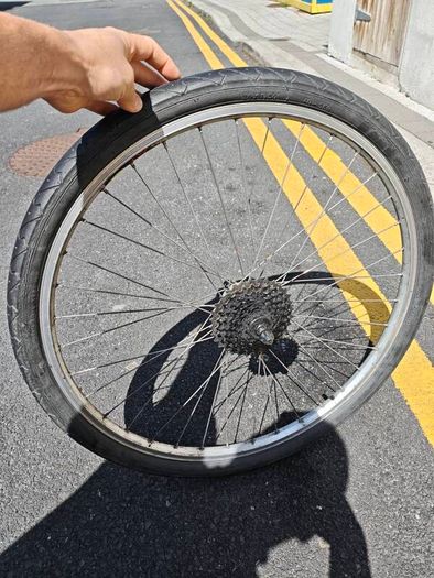 back wheel 26 inches