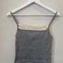 PULL&BEAR Lace Detail Cami Vest Top Size S! Image 2