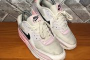 Nike Air Max 90 White &amp; Pink Tye Dy Ladies UK5.5 EUR38.5 Trainers   S-A
