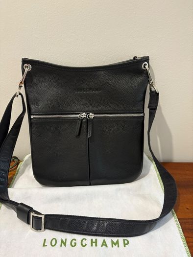 Luxury Designer brand Longchamp black leather bag BRAND NEW