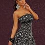 polka dotty dress size s small Image 3