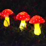 Set of 6 Solar Mushroom Lights Garden Outdoor Decor, 8 Modes Waterproof Mushroom Ornaments for Lawn Gardening Pathway Landscape Yard Easter Pathway Fence Christmas Halloween Decorations (FREE SHIPPING) Image 3