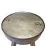 Coffee Table Solid Reclaimed Wood 60x45 cm Silver Image 3