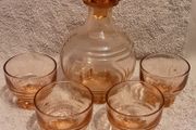 nice vintage decanter ( Amber in colour)