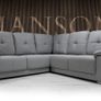 Hanson Fullback Leather Sofa Set Image 5