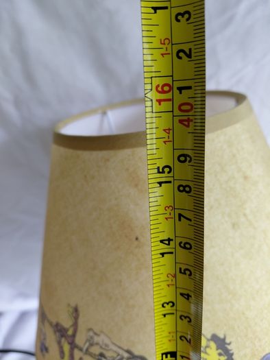 Ceramic Hand Painted Guinness Toucan Lamp