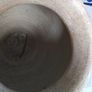 Large Pottery Crackle Floor Vase Image 6