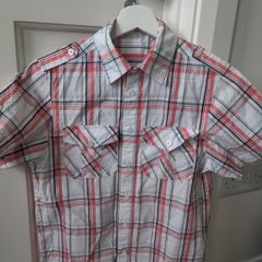 Boys shirt sleeve shirt