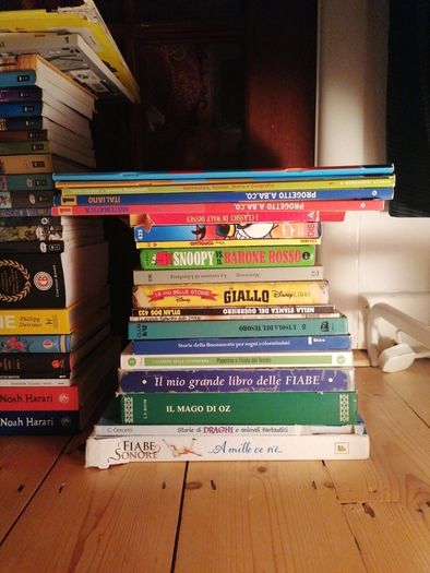 books and comic - Italian language
