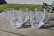 Selection Of Vintage Waterford Crystal Milk Jugs Or Creamers