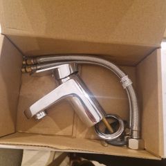 Aqualla Eco Basin Mono chrome tap x 2