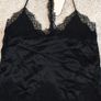 BNWT Sinead Keary Black Lace Strappy Cami Top - Size 8 Image 2