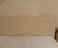 Bed eco leather size 150x200