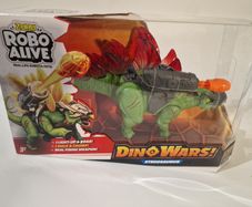 ZURU Robo Alive Dino Wars Stegosaurus Robotic Dinosaur  Lights, Sounds & Firing Weapon!