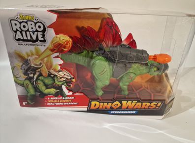 ZURU Robo Alive Dino Wars Stegosaurus Robotic Dinosaur  Lights, Sounds & Firing Weapon!