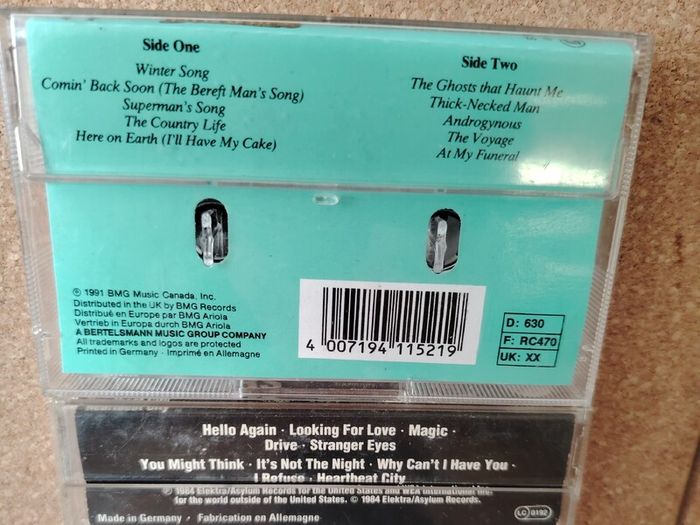 Premium Vintage Cassette Collection 20 Albums (90s Alt-Rock, Irish Legends, Rare singles)