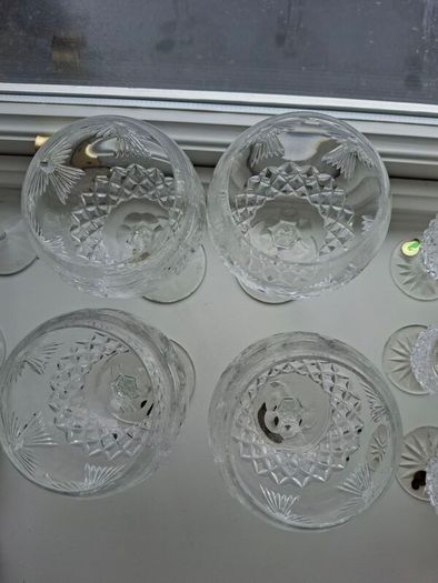 Waterford Crystal Millennium Toasting Goblets Peace x 4