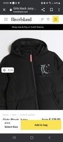 juicy coture Longline Puffa Jacket