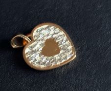 Gold heart