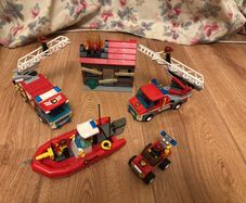 Lego House Fire Rescue