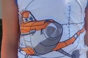 Disney dusty 7 top fits 122/128 cm barely worn