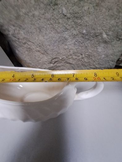 Large ivory gravy jug