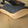 High heels, New. Size 6 black with sparkles and diamond ankle strap Image 2