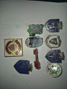Vintage  Butlins badges .