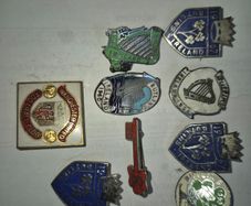 Vintage  Butlins badges .