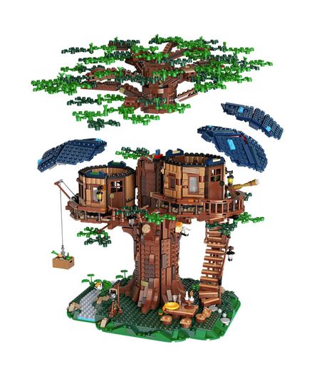 Lego 21338 A Frame Cabin & 21318 Tree House