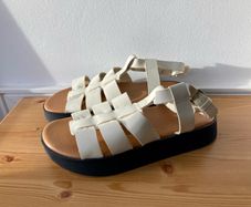 &Other Stories chunky leather sandals 8/41, new